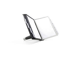 Демосистема настольная Durable Sherpa Desk Unit, 10 демопанелей, 10 табуляторов