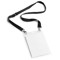 Бейдж на шнурке с безопасным замком Durable Event Badge, вертикальный, А6