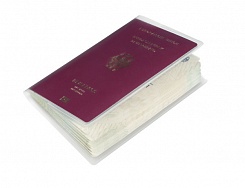Обложка для паспорта Durable Twin Walet, 189 x 129 мм, пластик