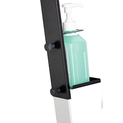 Стойка-дезинфектор Durable, напольная, информационная табличка, 295 х 1464 х 275 мм, сталь