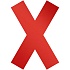 Знак самоклеящийся Durable Крест, удаляемый, 135 мм х 0.1 мм х 193 мм, 5 штук