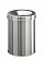 Корзина для мусора Durable c противопожарной крышкой, 15 литров, 375 x 260 мм, алюминий