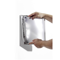 Демосистема настенная Durable Sherpa Display System, перекидная, на 10 демопанелей, 10 табуляторов