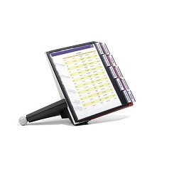 Демосистема настольная Durable Sherpa Desk Unit, 10 демопанелей, 10 табуляторов
