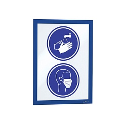 Рамка информационная самоклеящаяся Durable Duraframe, А4
