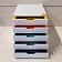 Бокс для документов Durable Varicolor Mix, А4, С4, Folio и Letter, 5 выдвижных ящиков, ABS-пластик