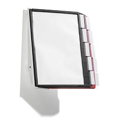 Демосистема настенная Durable Sherpa Display System, перекидная, на 10 демопанелей, 10 табуляторов