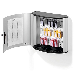 Ключница металлическая настенная Durable Key Box Code, на 18 брелоков, кодовый замок, 302x280х118 мм