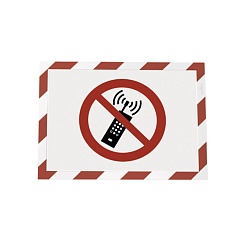 Рамка информационная самоклеящаяся Durable Duraframe Security, A4