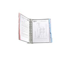 Демосистема настенная Durable Function, перекидная, 10 демопанелей, табуляторы, ПВХ