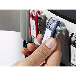 Брелок для ключа, Durable Key Clip, 24 х 68 х 15 мм, 6 штук, пластик