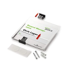 Табличка информационная настенная Durable Info Sign, 420 x 297 мм, металл