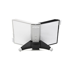 Демосистема настольная Durable Sherpa Desk Unit, 10 демопанелей, 10 табуляторов