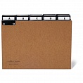 Карточки для картотеки Durable, A5, 5 блоков, 40 мм, с табуляторами A-Z