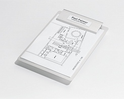 Карман Durable Pocketfix, самоклеящийся, 30 х 100 мм, 10 штук, ПВХ