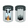 Корзина Durable Safe, для мусора, с противопожарной крышкой, 30 литров, 492 x 315 мм, сталь