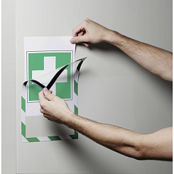 Рамка информационная магнитная Durable Duraframe Magnetic Security, 236 x 323 мм