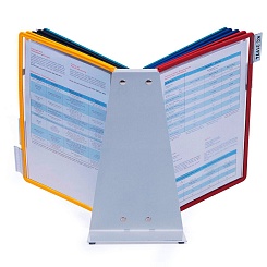 Демосистема настольная Durable Vario Desk Unit, 10 демопанелей, табуляторы, А4