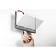 Табличка информационная настенная Durable Click Sign, 149 x 148.5 мм, пластик