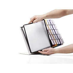 Демосистема настольная Durable Vario, 30 демопанелей, табулятор, А4