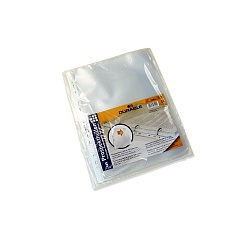 Файл с перфорацией с клапаном Durable, 80 мкм, А4, полипропилен, матовый