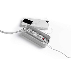 Бокс для проводов на 5 розеток Durable Cavoline, 406 x 139 x 156 мм, пластик