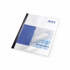 Обложка для документов для использования со скрепкошинами А4 Durable, до 100 листов, полипропилен