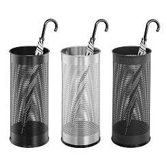 Подставка для зонтов Durable, с перфорацией, 28.5 литров, 620 x 260 мм, эпоксидное покрытие, сталь