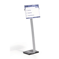 Стенд информационный Durable Info Sign, напольный, A3