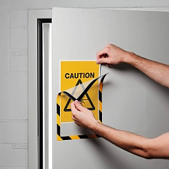Рамка информационная магнитная Durable Duraframe Magnetic Security, 236 x 323 мм