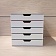 Бокс для документов Durable Varicolor Mix, А4, С4, Folio и Letter, 5 выдвижных ящиков, ABS-пластик