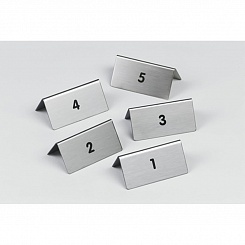 Табличка настольная Durable, набор 1-5, для нумерации столов