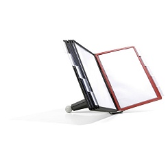 Демосистема настольная Durable Sherpa Desk Unit, 10 демопанелей, 10 табуляторов