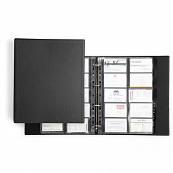 Визитница Durable Visifix Economy, разделитель A-Z, на 400 визиток, А4, 255 x 315 мм, ПВХ
