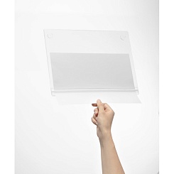 Карман для размещения информации водонепроницаемый самоклеящийся Durable Duraframe, А4