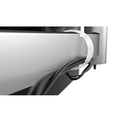 Держатель настольный для двух мониторов Durable, струбцина