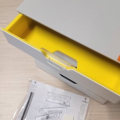 Бокс для документов Durable Varicolor Mix, А4, С4, Folio и Letter, 5 выдвижных ящиков, ABS-пластик