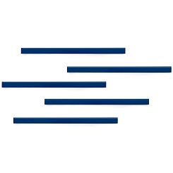 Полоса магнитная самоклеящаяся Durable Durafix Rail, 297 мм, 5 штук