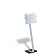 Стенд информационный Durable Crystal Sign, напольный, A3