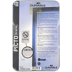 Табличка No smoking Durable, 230 x 150 мм, пластик