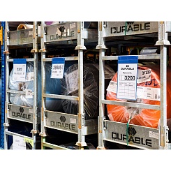 Карман горизонтальный для маркировки Durable, на неодимовых магнитах, А4