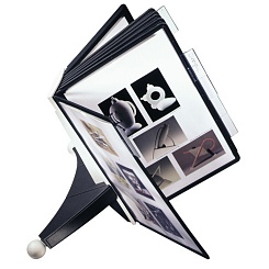 Демосистема настольная Durable Sherpa Desk Unit, 10 демопанелей