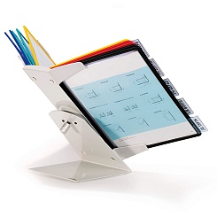 Демосистема настольная Durable Vario Display System Pro, 10 демопанелей, табуляторы, А4