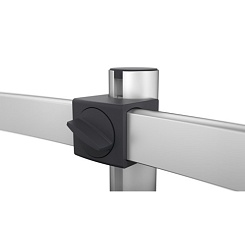 Держатель настольный для двух мониторов Durable, струбцина