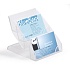 Визитнца настольная прозрачная Durable Business Card Display Box, 240 визиток, 4 отделения
