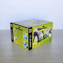 Визитница настольная вращающаяся Durable Visifix, до 200 карточек, 21.5 x 12.0 x 18.5 мм, пластик