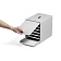 Бокс для документов Durable IdealBox Plus, 7 лотков С4, с крышкой, 365 x 250 x 322 мм, пластик