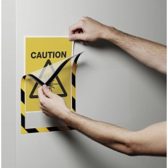 Рамка информационная магнитная Durable Duraframe Magnetic Security, 236 x 323 мм