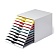 Бокс для документов Durable Varicolor Mix, A4, С4, Folio и Letter, 10 выдвижных ящиков, ABS-пластик