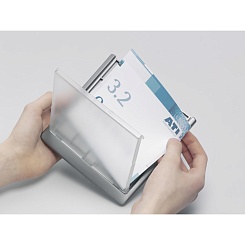 Табличка информационная настенная Durable Click Sign, 149 x 52.5 мм, пластик